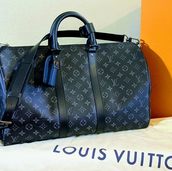 Louis Vuitton Keep All Bandoulière 45 - Eclipse - Picture 1 of 1